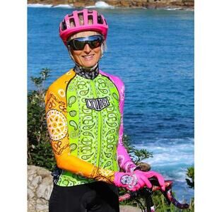 Cyclology Bandana Women's Long Sleeve winter Cycling Base Layer size XL